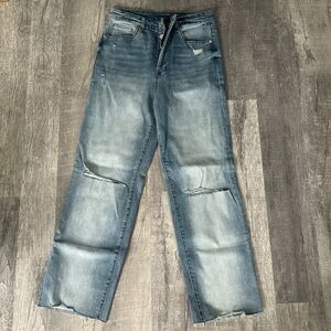 Blank NYC Men's Light Blue Distressed Jeans